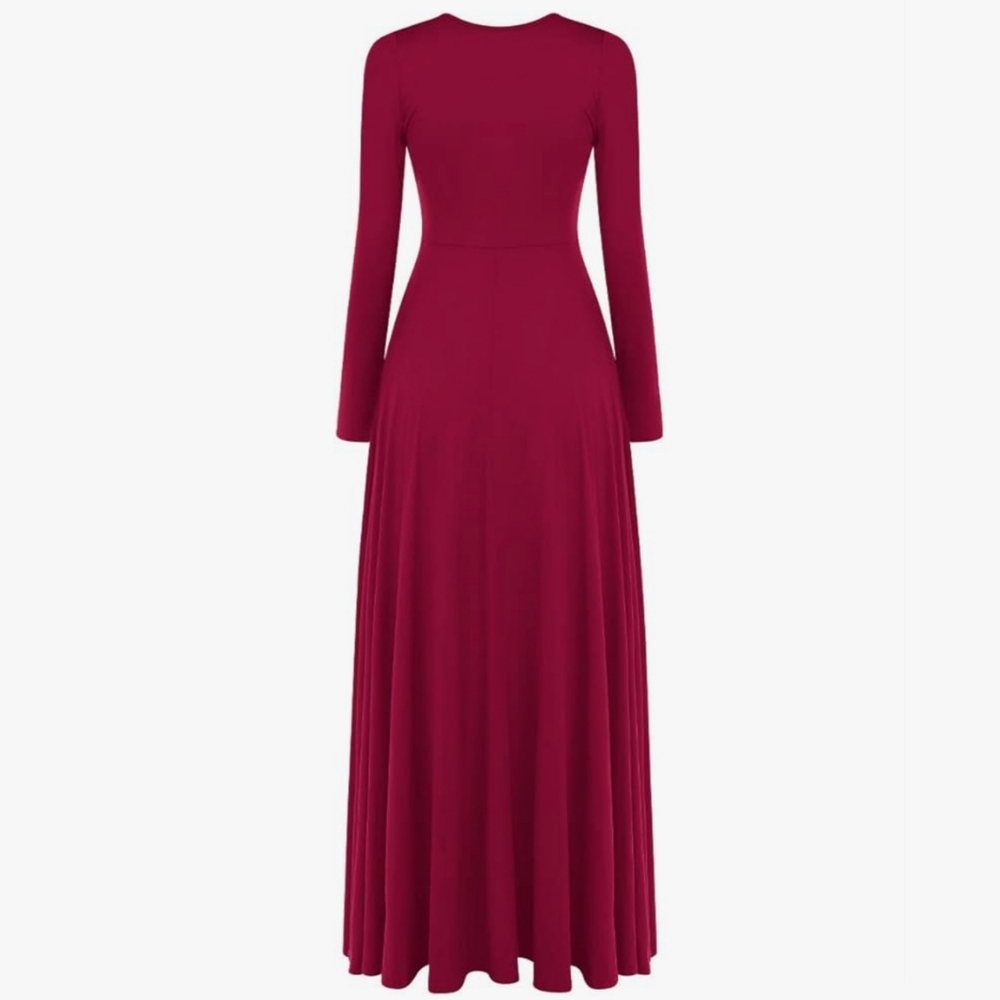Burgandy Dress - Picture 10 of 10